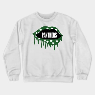 plym state lips with stars Crewneck Sweatshirt